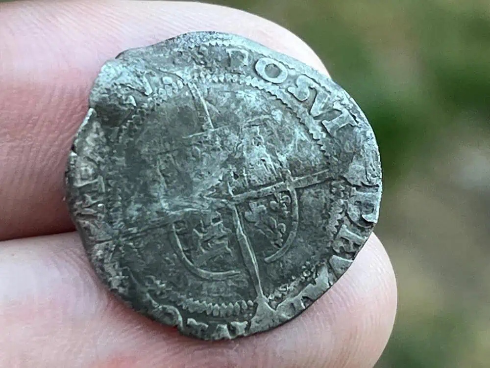 Elizabeth i silver six pence | 1550's | Surrey Hills